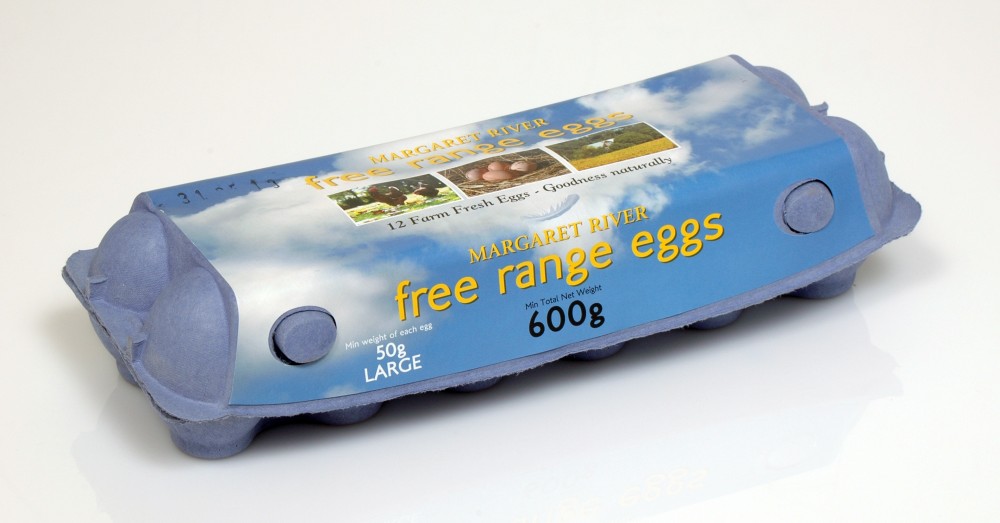 MR Eggs packaging